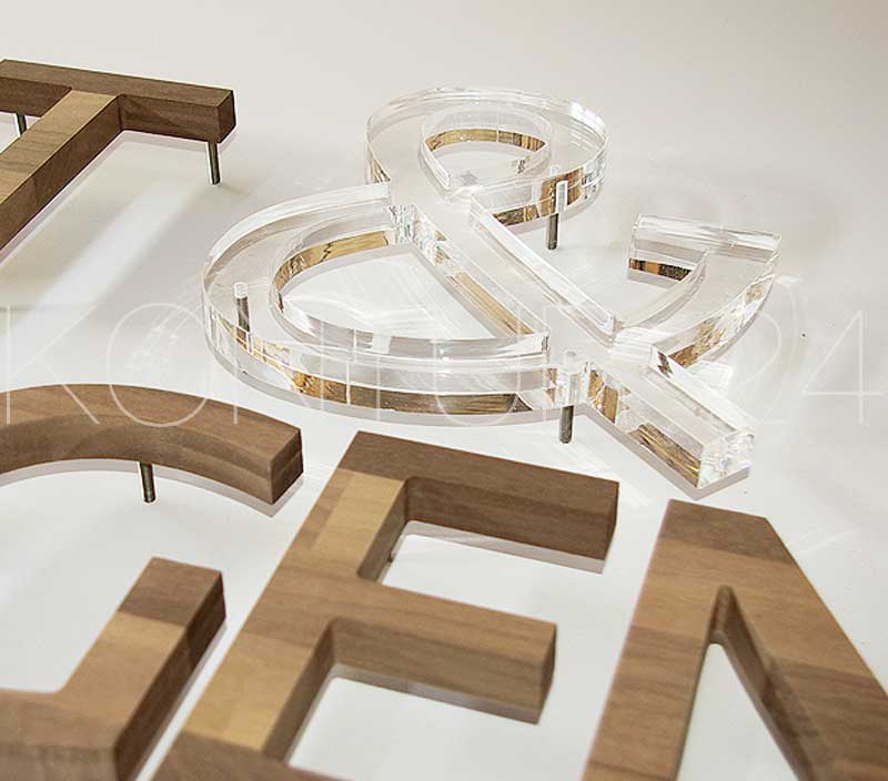 Acrylbuchstaben, Logos & Zahlen in 3D: für Farbliebhaber!
